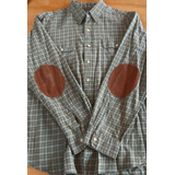 Camisa Polo Ralph Lauren Con Coderas De Gamusa