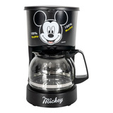 Cafetera Kalley 4 Tazas Mickey Mouse K-dmcm4n Negro 110v
