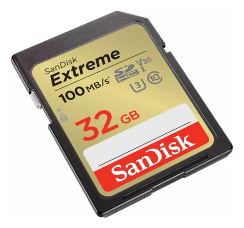 Tarjeta De Memoria Sandisk Extreme 32gb Sdsdxve-032g-gncin 