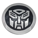 Sticker Metal Auto Decepticons Autobots 6,5x6,5 Exclusivo