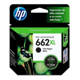 Cartucho Hp 662xl Negro Original