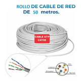 Cable Utp Cat 5e Economico Rollo De 50 Metros