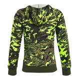 Poleron Ua Rival Flc Abc Camo Hoodie Niño 1366305-390