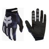 Guantes Motocross Fox Racing 180 Nukl Azul Blanco Negro 