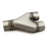 Y Pipe Rush Acero Inoxidable 2.5   Boquillas