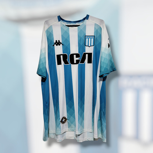 Camiseta Racing Club Xl Heptacampeón Kappa Titular 