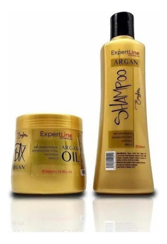 Pack Shampoo Y Crema Everglam Expertline 500ml, Crema Capila