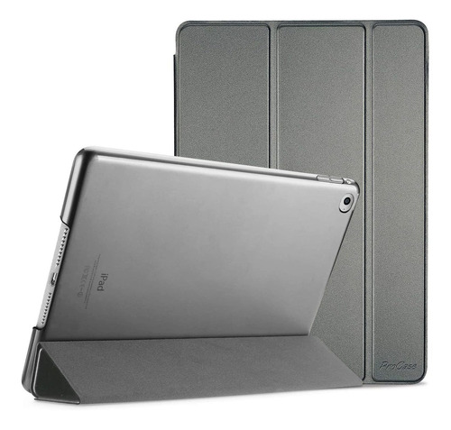 Funda Procase Smart Para iPad Air 2(a1566 A1567) Gris