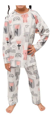 Pijama Invierno Niños Nena Bebe 100% Algodón Hipoalergénico