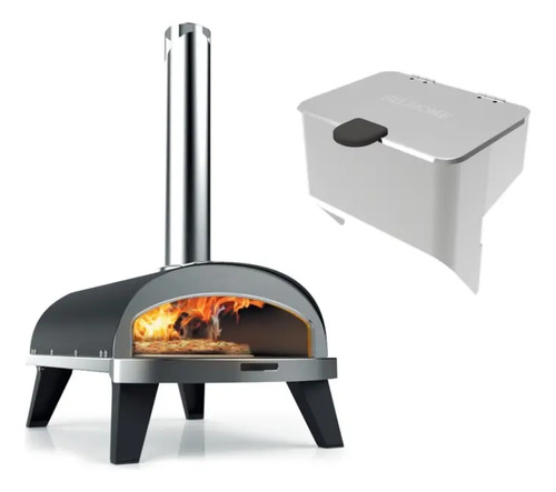Set Horno Pizzero A Leña\u002Fpellets + Cargador Pellets Silhome | Envío gratis