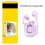 Audífonos Inalámbricos T8 Cristal Led Ipx4 Táctiles