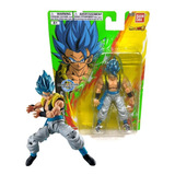 Juguete Dragon Ball Evolve Gogeta Azul Super Saiyan Goku