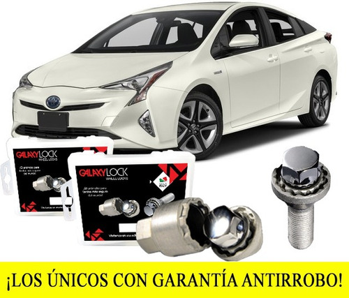 Birlos De Seguridad Galaxylock Toyota Prius Premium