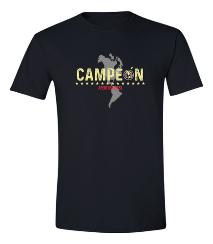 Playera Deportiva Hombre América Campeón Ap 2023 2