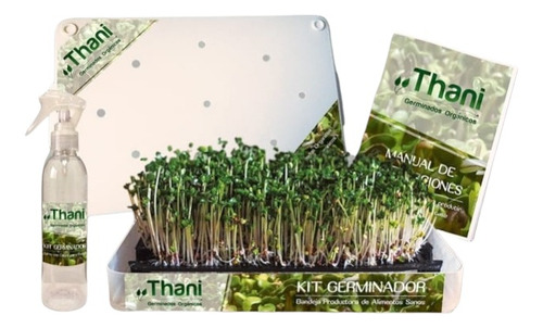 Kit Familiar 2 Germinadores De Brotes Vegetales +10 Semillas