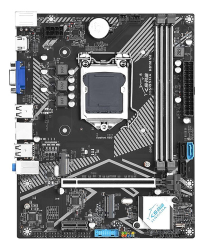 Placa Madre De Sobremesa H81m-vh Intel Lga1150 Con Conector