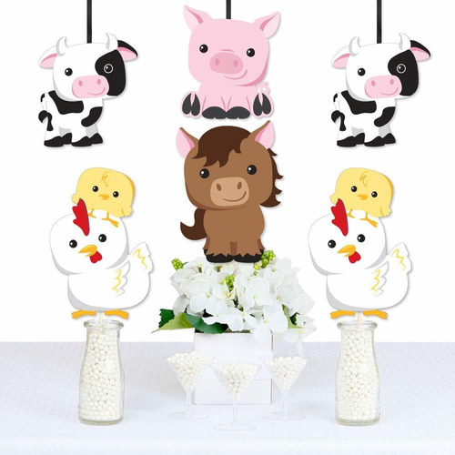 Animales De Granja: Decoraciones Para Vacas, Caballos, Cerdo