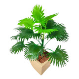 Planta Artificial Palmeira Vaso Enfeite Sala Quarto Grande
