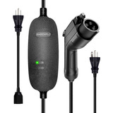 Cargador De Vehículo Eléctrico Portátil De Nivel 1-2, 16 Amp