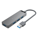 Hub Multipuerto Usb 3.0 X4 Micro Usb 5 En 1 Gris Vention