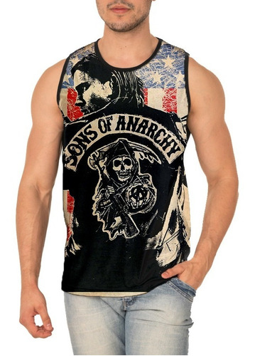 Camiseta Regata Sons Of Anarchy Ref:189