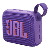 Bocina Portátil Jbl Go 4 Bluetooth Color Morado