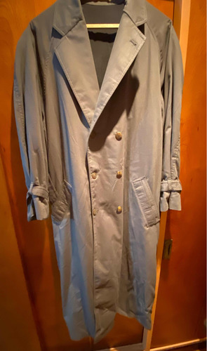 Piloto Trench Gris Hombre Key Biscayne