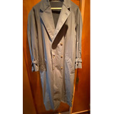Piloto Trench Gris Hombre Key Biscayne
