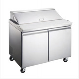 Mesa Refrigerada Para Ensaladas 2 Puertas Me-2p-ss-01 