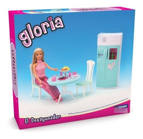 Gloria El Desayunador Accesorios Para Muñecas B Arbie 29 Cm