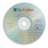 Pack Cd-r 100 Unidades Verbatim 