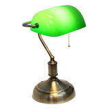 Simple Designs Table Lamp With Glass Shade