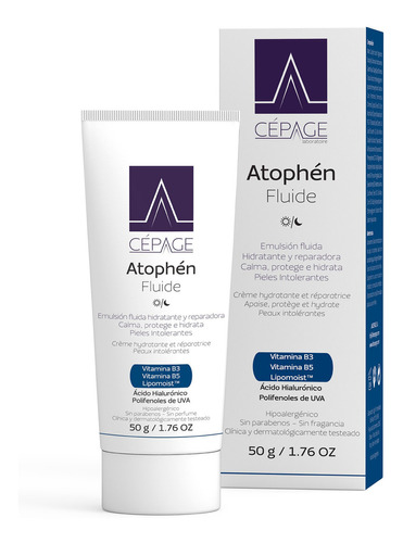 Cepage Atophen Fluido Emulsión Hidratante Reparadora 50ml