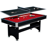 Mesa De Billar Y Ping Pong Hathaway Maverick Negro