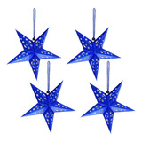 Farol Navideño Con Forma De Estrella Para Decorar