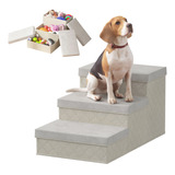 Escaleras Para Perros De Mascotas Caja Almacenamiento 3 Niv