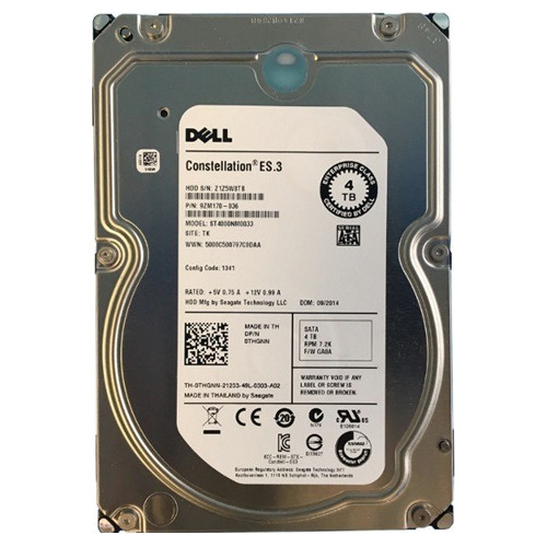  Disco Duro Dell 4tb 7.2k 6gb/s Sata St4000nm0033 9zm170