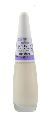 Esmalte Impala Top Blanc Com 6 Unidades