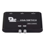 Switch 2 Puertos Vga - 2 Pc 1 Monitor