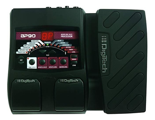 Procesador Digitech Bp90 Bajo Eléctrico Multi-efectos