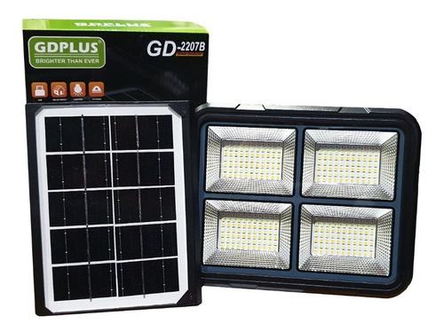 Foco Led Portátil Solar Recargable 200w Usb