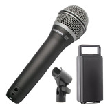 Microfono Dinamico Samson Q7 + Estuche + Pipeta Cantante Cuo