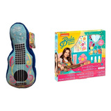 Bala Balover Combo Set De Belleza Y Peluche De Guitarra