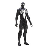 Traje Negro De La Serie Titan Hero De Marvel Ultimate Spiderman