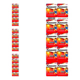 40 Baterias Alcalinas 12v Panasonic Lr-v08-1bt (4 Cartelas)
