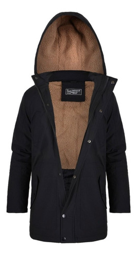 Parka Hombre Farenheite Bozhen Negra