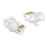 Conector Rj45 Cat6 Plug Bolsa 100 Unidades Calidad Ulink