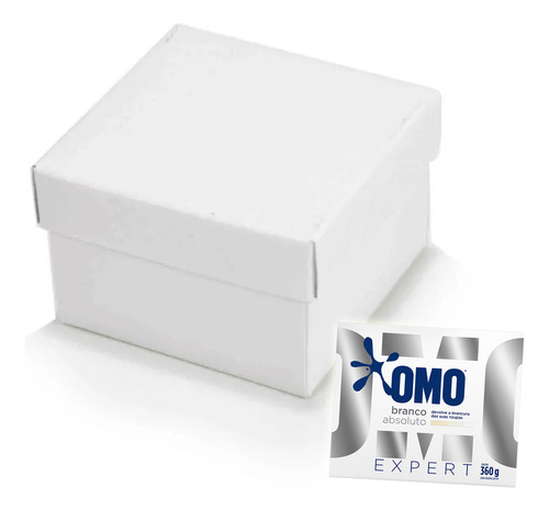 Sabão Em Pó Omo Expert Branco Absoluto Kit 10