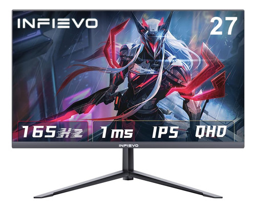 Infievo Monitor Para Juegos De 27 Pulgadas Qhd P Monitor De.