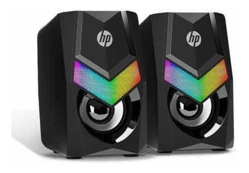 Parlante Gamer Hp Led Pc Speaker Dhe-6000